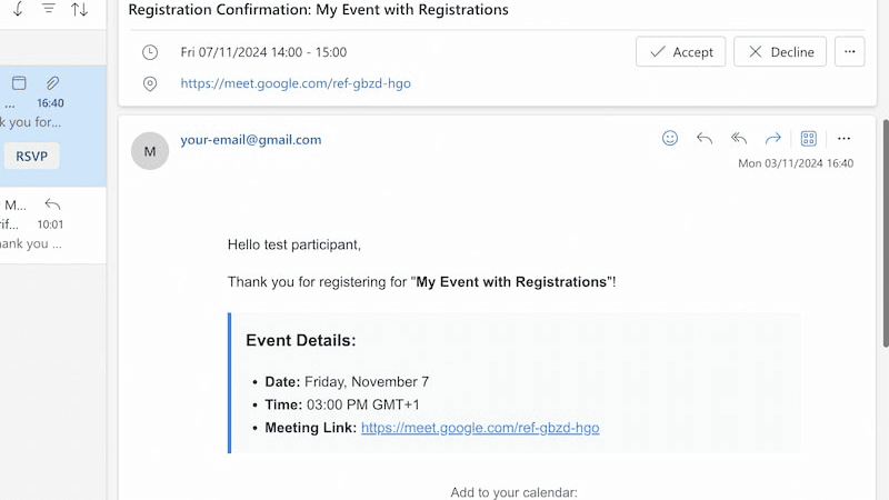 Automated Emails screenshot